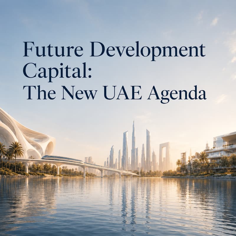 Cover Image for Future Development Capital: The New UAE Agenda for Investable, Sustainable & Technology-Enabled Assets