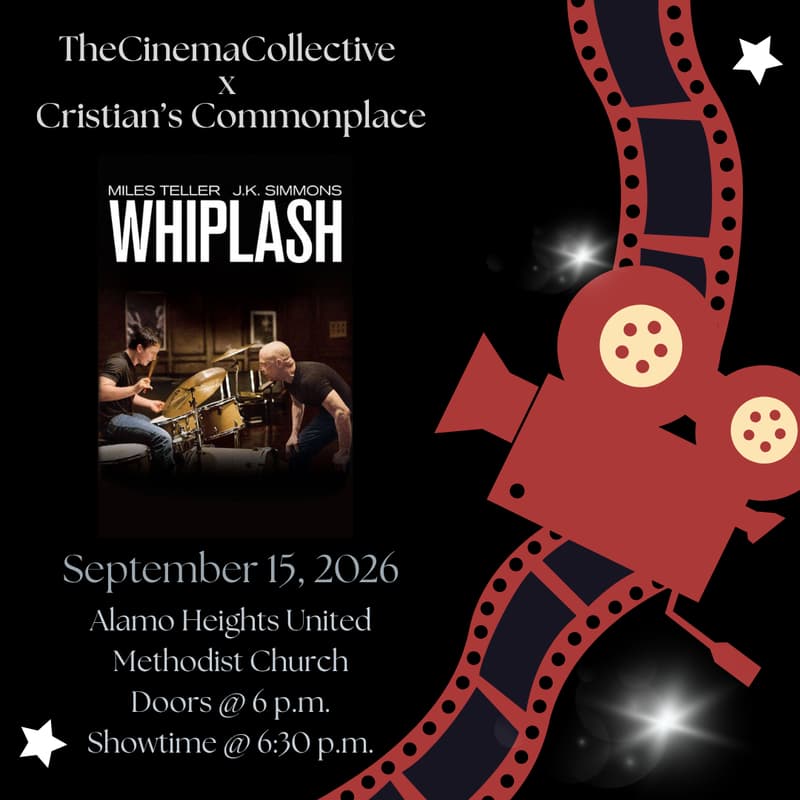 Cover Image for TheCinemaCollective x Cristian's Commonplace: 'Whiplash'