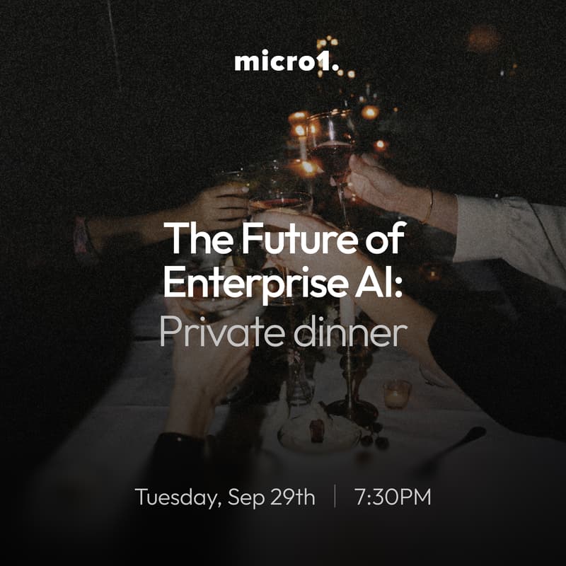 Cover Image for The Future of Enterprise AI: SF Private Dinner