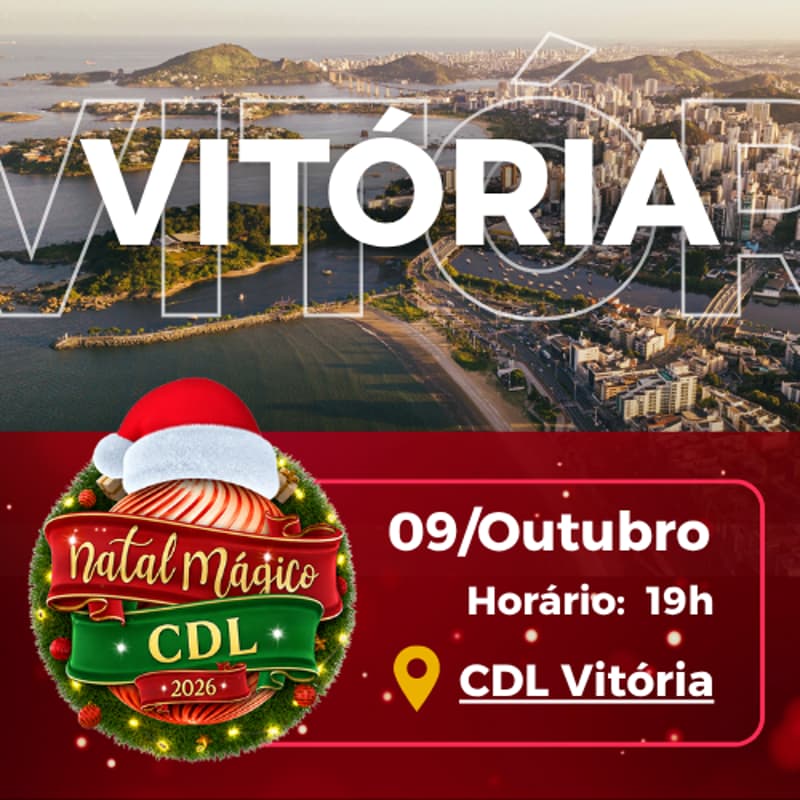 Cover Image for Lançamento do Natal Mágico CDL 2026 na CDL Vitória