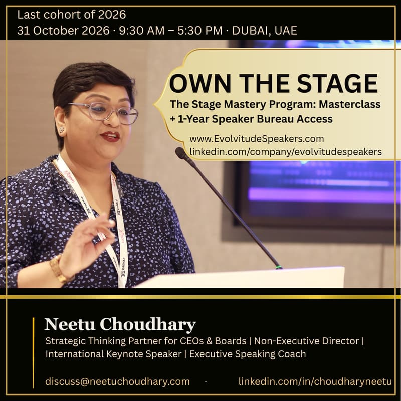 Cover Image for The Stage Mastery Program: Masterclass + 1-Year Speaker Bureau Access