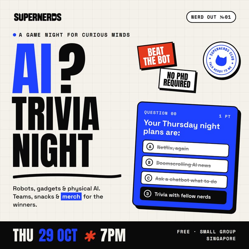 Cover Image for Nerd Out #01: AI Trivia Night