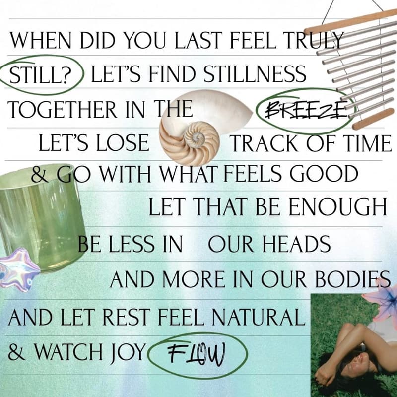 Cover Image for Stillness In The Breeze: Watercolour & Sound Bath