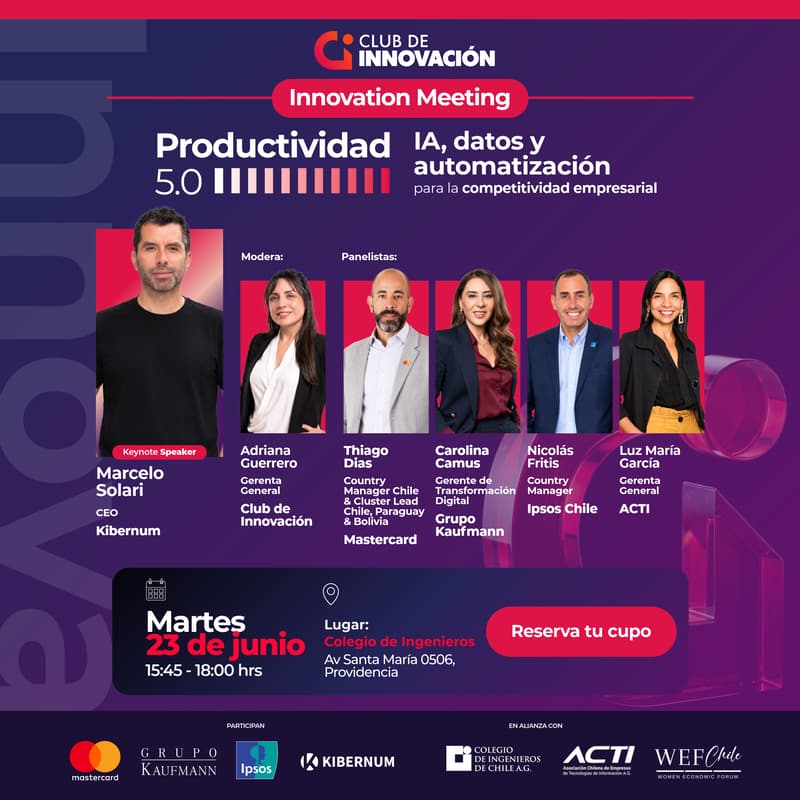 Cover Image for Innovation Meeting: Productividad 5.0
