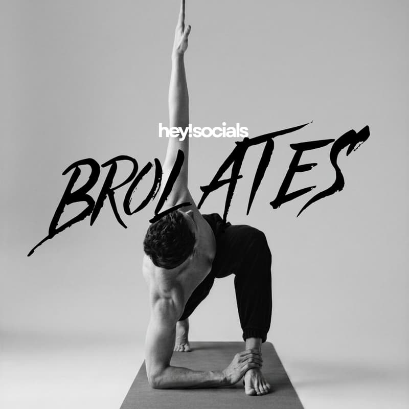 Cover Image for Sip & Flow: "BROlates" Pilates for Bros (Saturday, July 18 | 8AM)