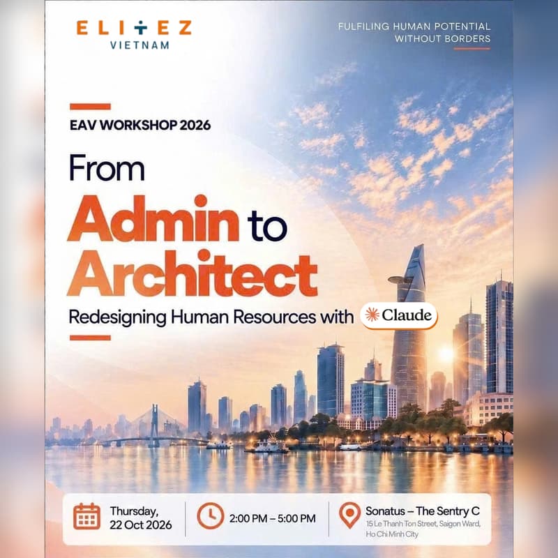 Cover Image for [EAV Workshop] FROM ADMIN TO ARCHITECT: Redesigning HR with Claude