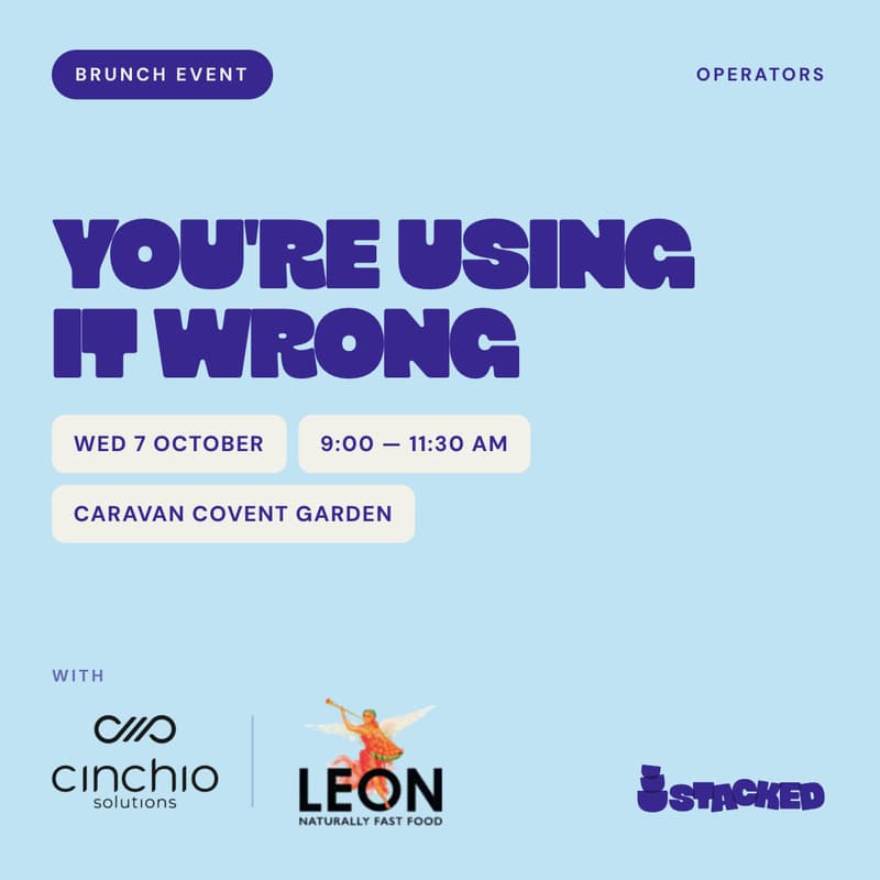 Cover Image for You're Using It Wrong - Hosted by Cinchio & Stacked