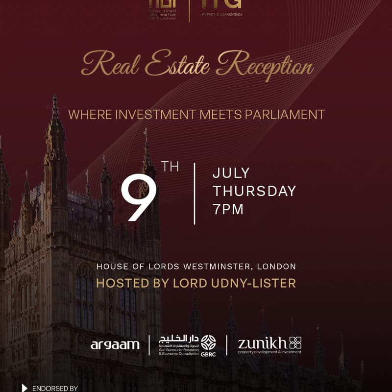 Cover Image for Real Estate Reception – House of Lords