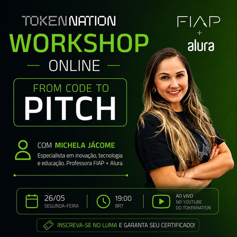 Workshop TokenNation: From Code to Pitch · Luma