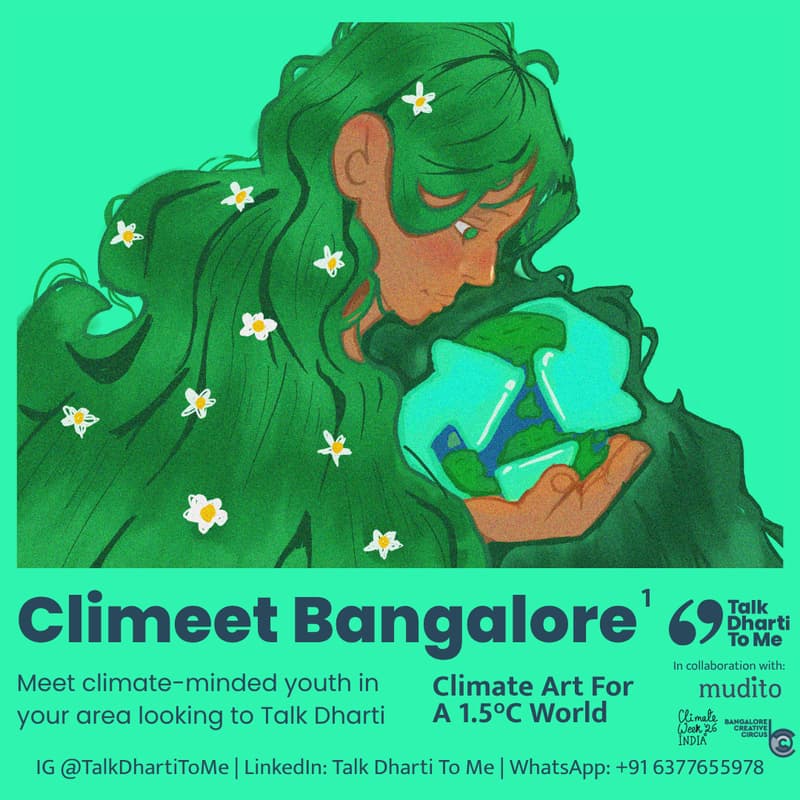 Cover Image for Climeet Bangalore - Climate Art For A 1.5°C World