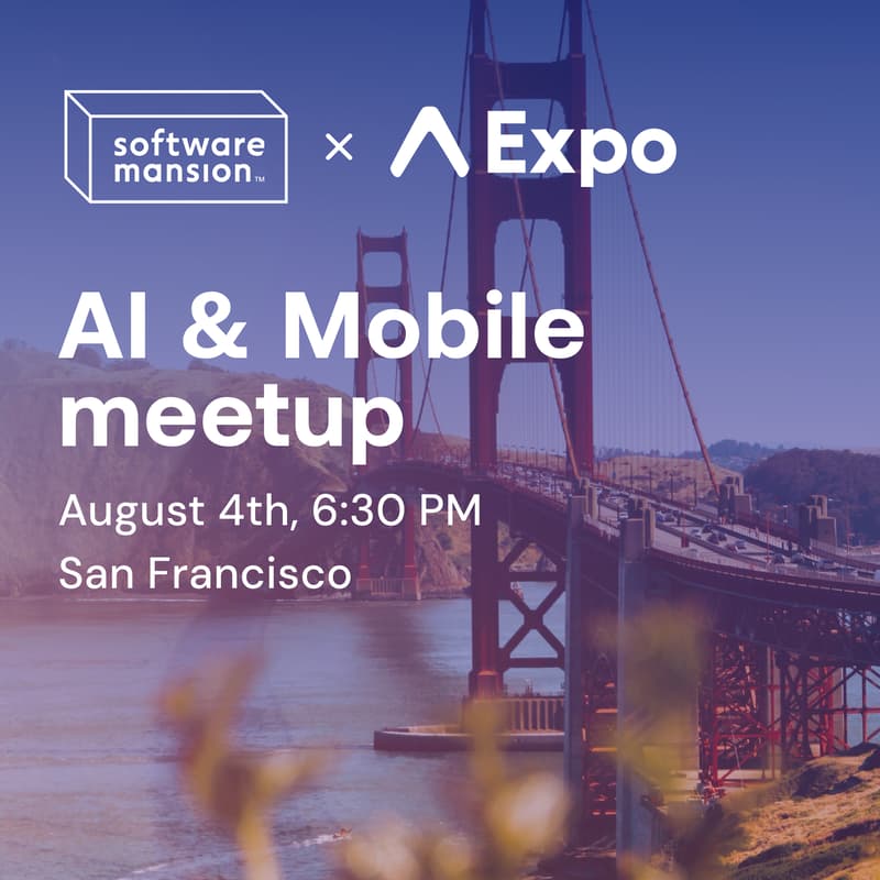 Cover Image for AI & Mobile meet-up by Software Mansion