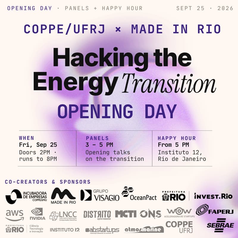 Cover Image for COPPE & Made in Rio Hackathon: Opening Day