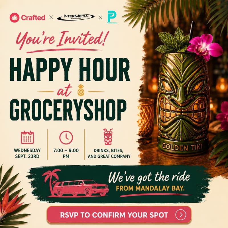 Cover Image for Tiki bar happy hour