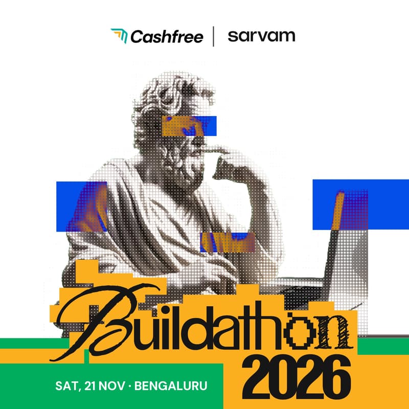 Cover Image for Cashfree × Sarvam AI Buildathon