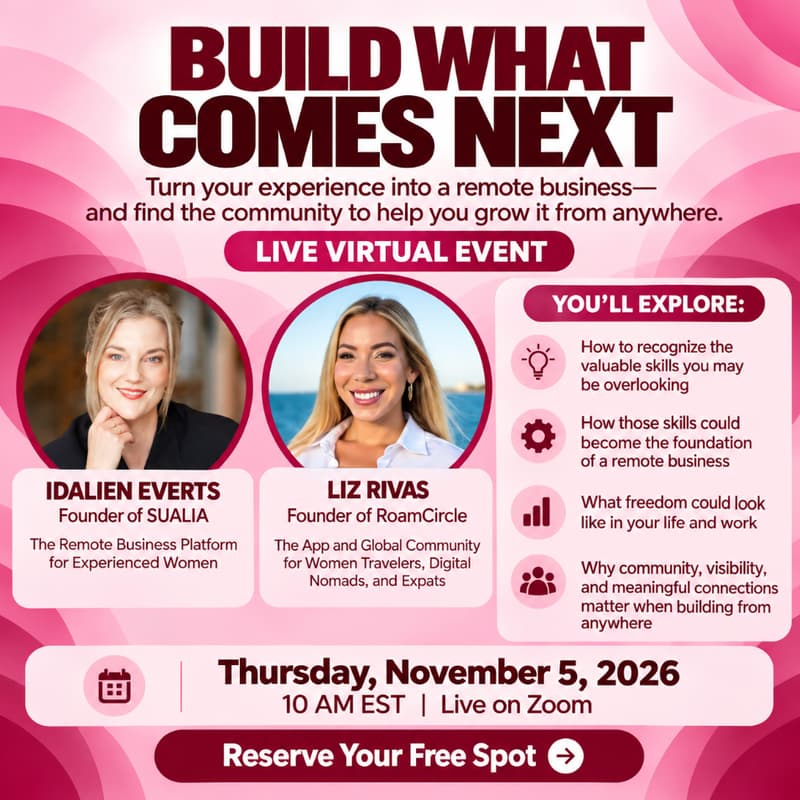 Cover Image for Build What Comes Next: Turn Your Experience Into a Remote Business and Find Your Community