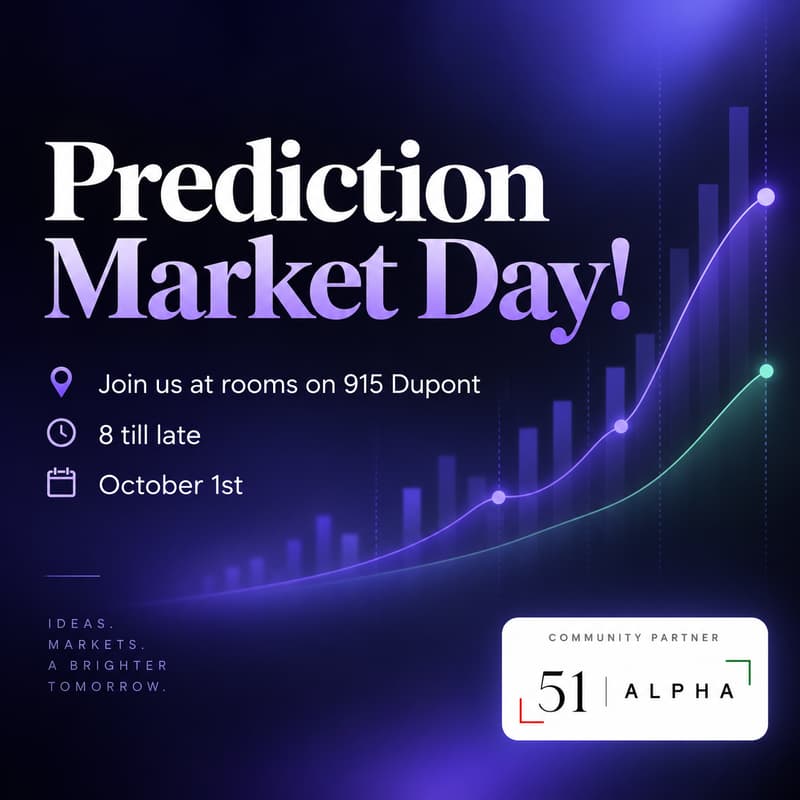 Cover Image for PredictT.O. - Prediction Markets Day Mixer