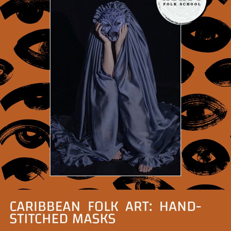 Cover Image for Caribbean Folk Art: Hand-Stitched Masks