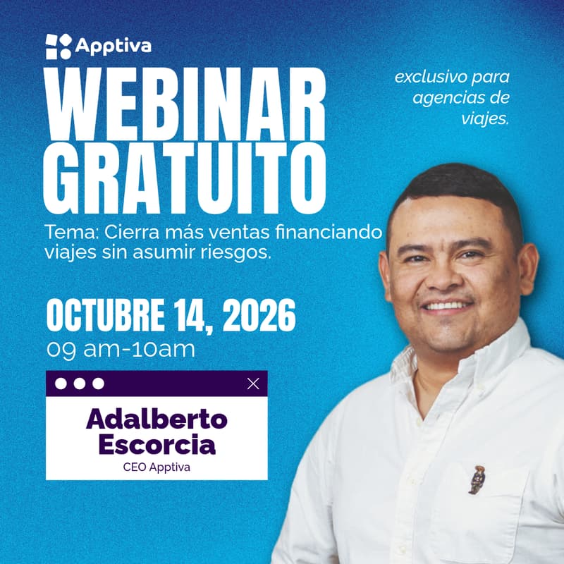 Cover Image for Cierra más ventas financiando viajes, sin asumir riesgos.