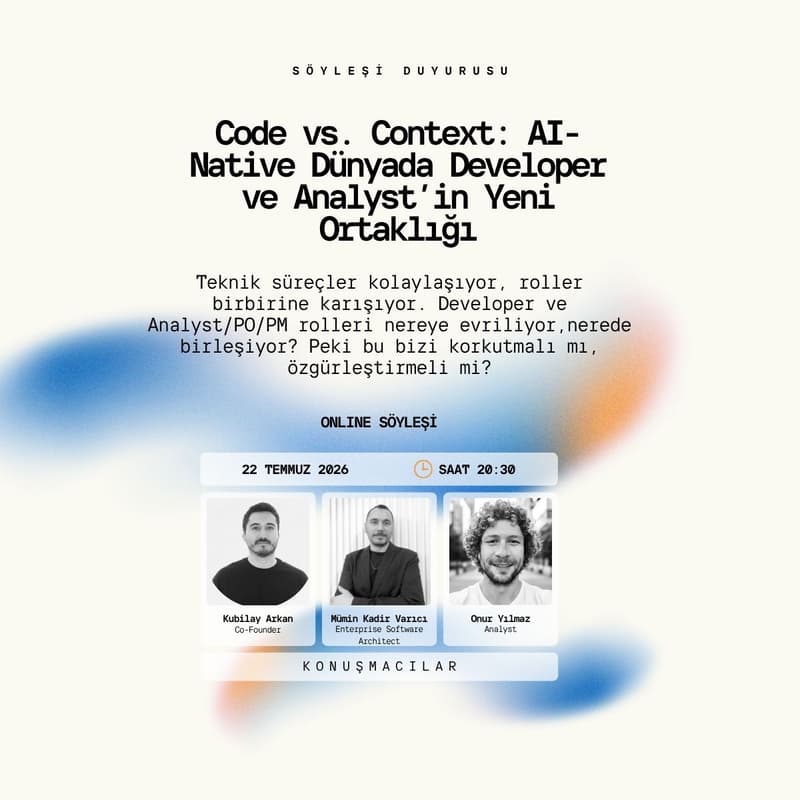 Cover Image for 💻 Code vs. Context: AI-Native Dünyada Developer ve Analyst'in Yeni Ortaklığı