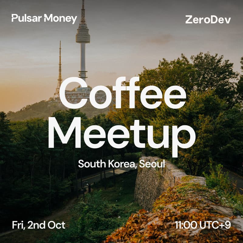Cover Image for Pulsar Money // Coffee Meetup @ KBW with ZeroDev