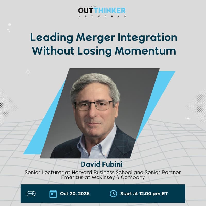 Cover Image for Leading Merger Integration Without Losing Momentum