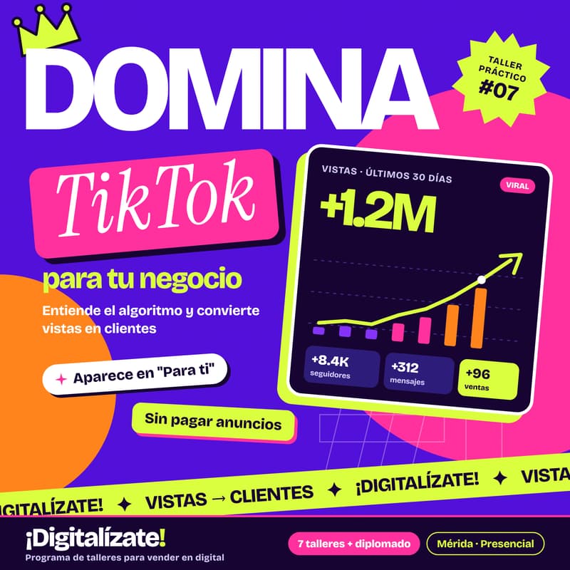 Cover Image for Domina TikTok para tu Negocio