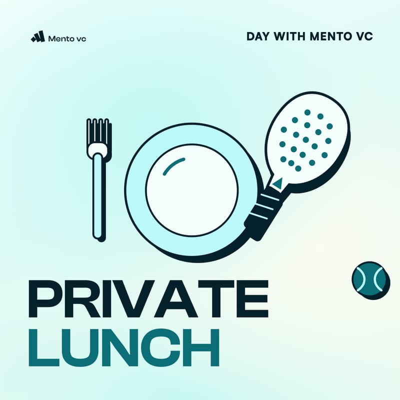 Cover Image for A day with Mento vc: Private lunch