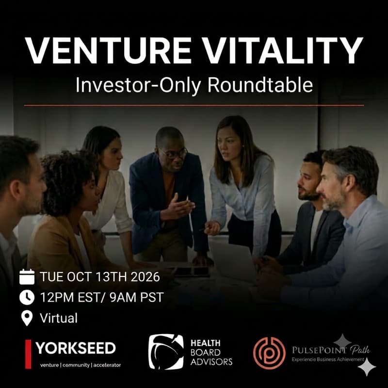 Cover Image for Venture Vitality Health Tech Investor Virtual Roundtable: Mental Health