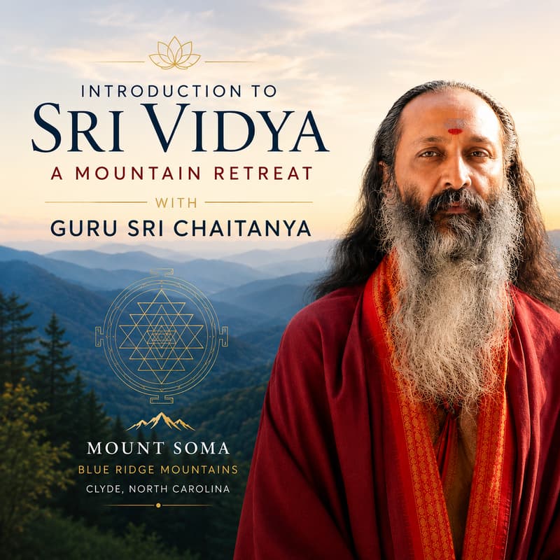 Cover Image for Srividya for Self Realization - A Mountain Retreat with Guru Sri Chaitanya