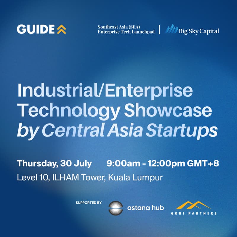 Cover Image for Industrial/Enterprise Technology Showcase by Central Asia Startups