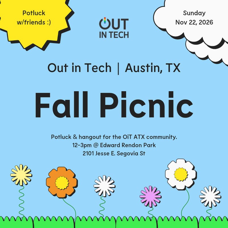 Cover Image for Out in Tech ๐ Fall Picnic