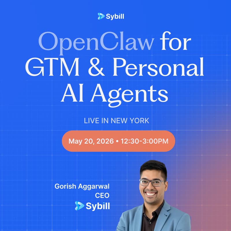 Cover Image for OpenClaw for GTM and Personal Agents (Live in NY)
