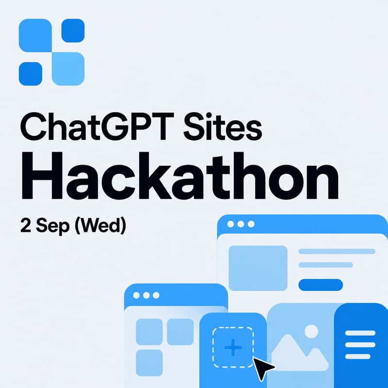 Cover Image for ChatGPT Sites Hackathon
