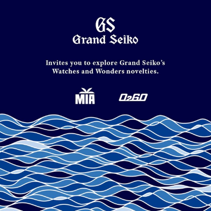 Cover Image for Grand Seiko Watches & Wonders Presentation