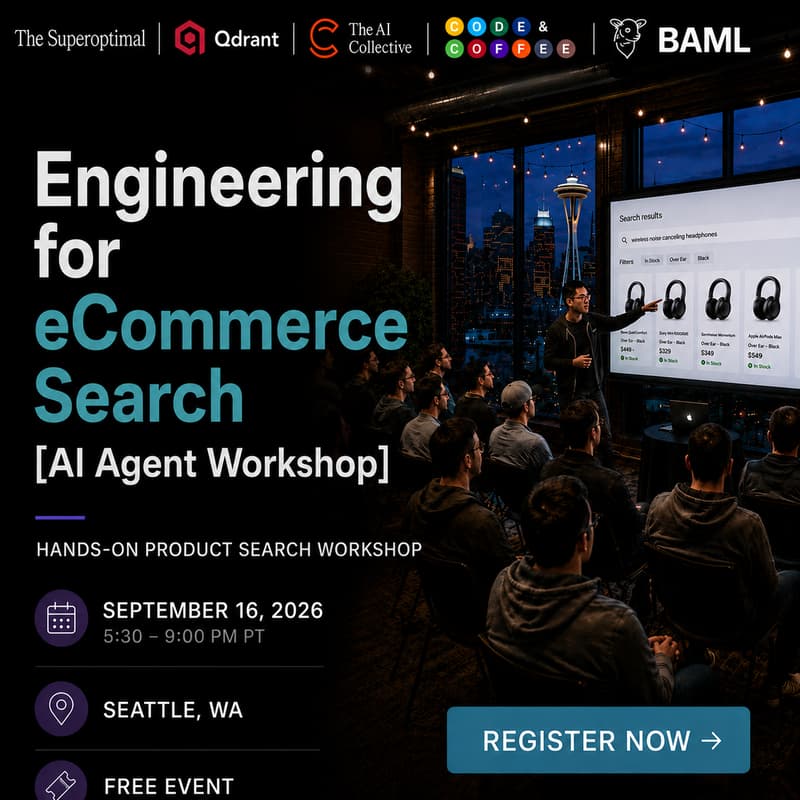 Cover Image for Engineering for eCommerce Search [AI Agent Workshop]