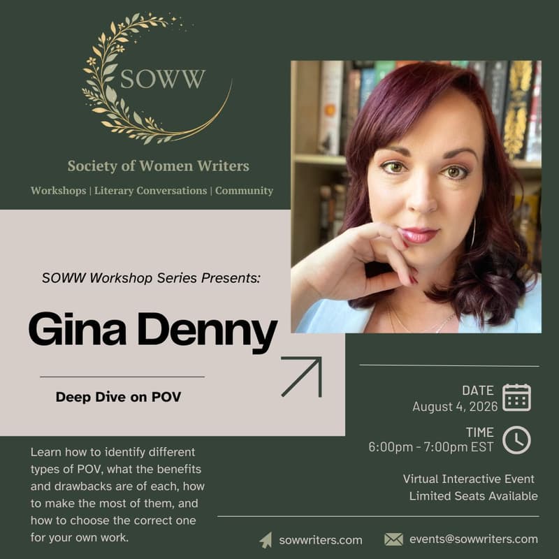 Cover Image for SOWW Workshop Series: Deep Dive on POV with Gina Denny
