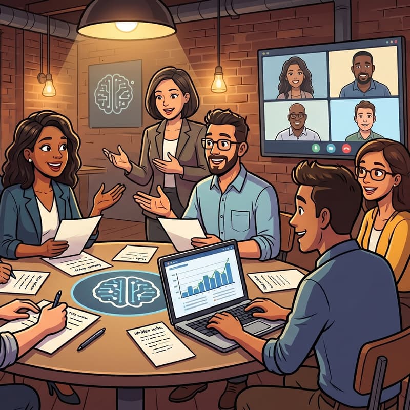Cover Image for PNSQC May Meetup: From the PMI Floor - an honest conversation on AI