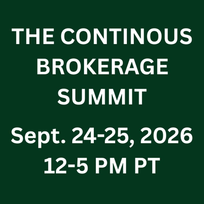 Cover Image for The Continuous Brokerage Summit