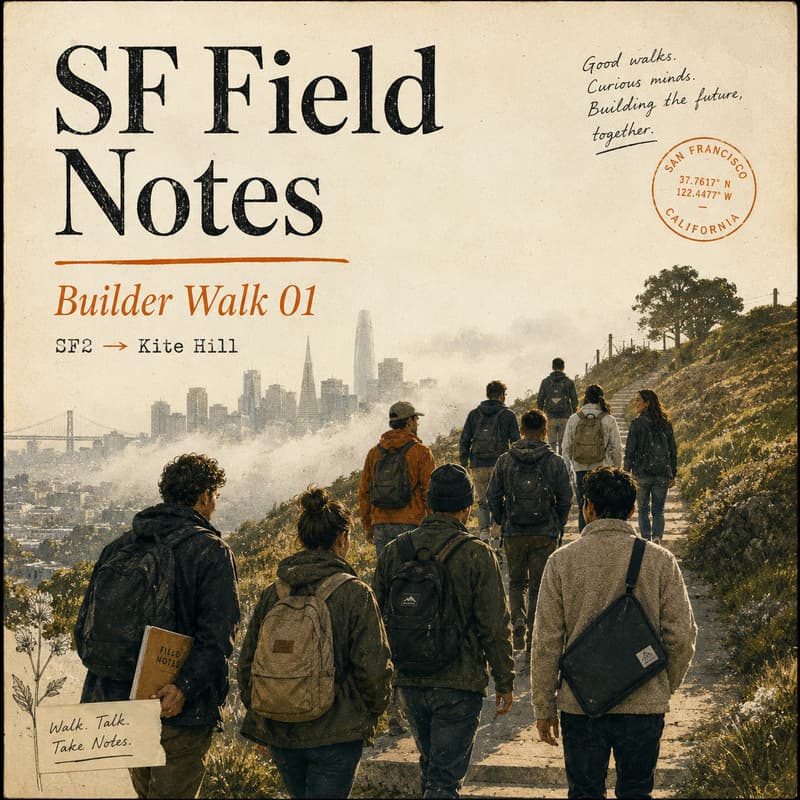 Cover Image for SF Field Notes: Builder Walk