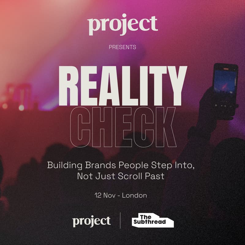 Cover Image for PROJECT PRESENTS: REALITY CHECK