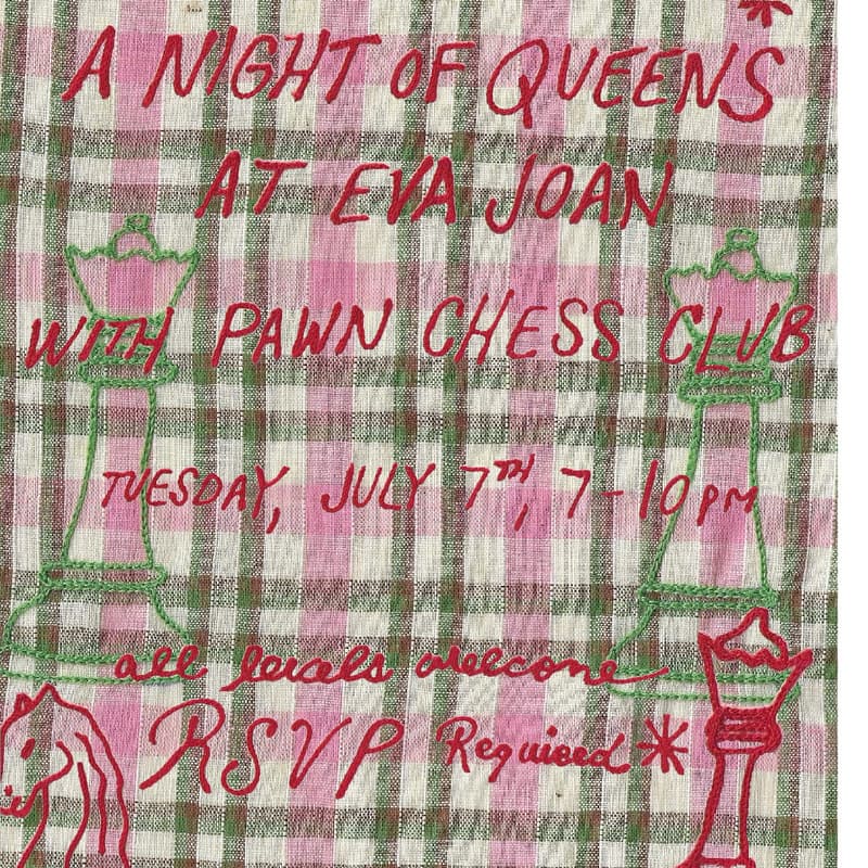 Cover Image for A Night of Queens at Eva Joan with Pawn Chess Club