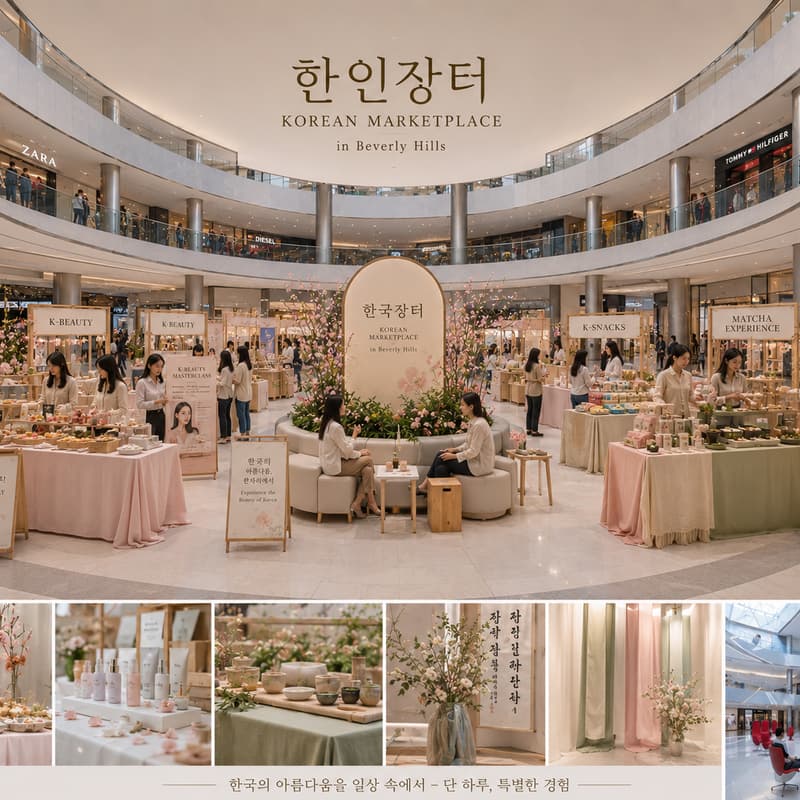 Cover Image for [Private Event] KOREAN MARKETPLACE in Beverly Hills 🇰🇷