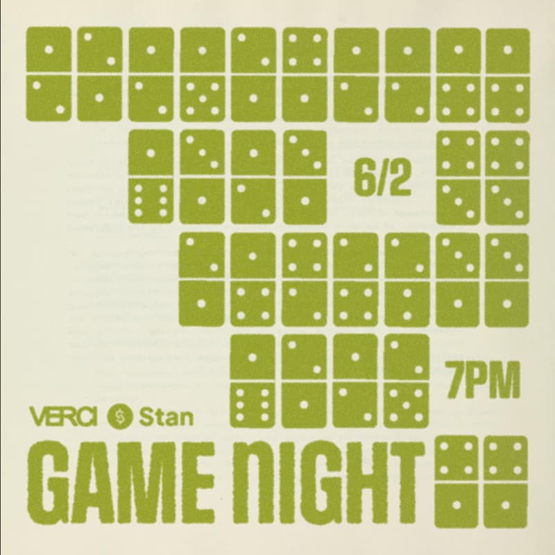 Cover Image for Stan x Verci Game Night