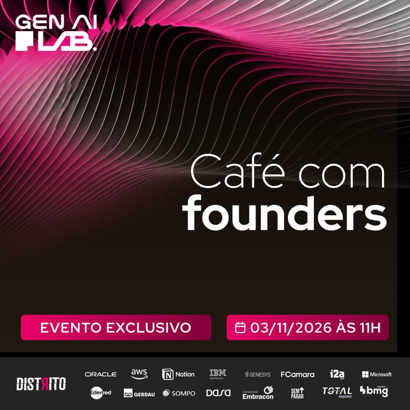 Imagem de capa de Café com founders at GenAI LAB