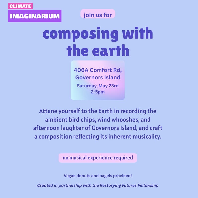 Cover Image for Composing with the Earth on Governors Island
