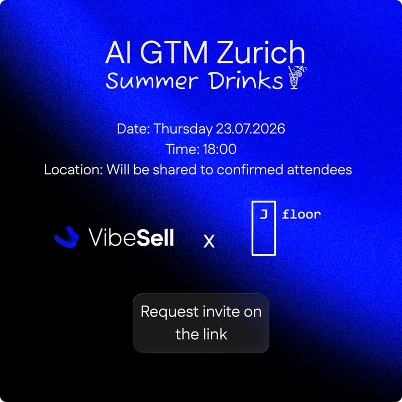 Cover Image for AI GTM Zurich - Summer Drinks