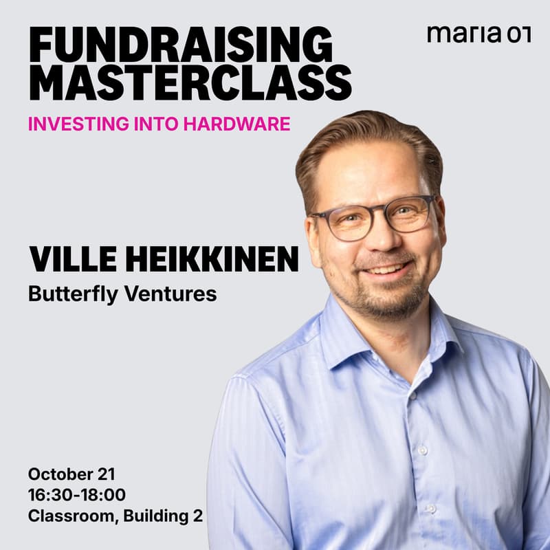 Cover Image for Fundraising Masterclass: Investing into Hardware, with Butterfly Ventures