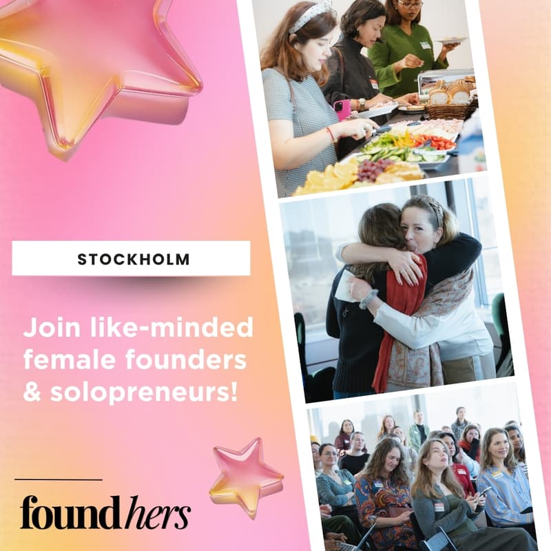 Cover Image for Stockholm Female Founders Network Event