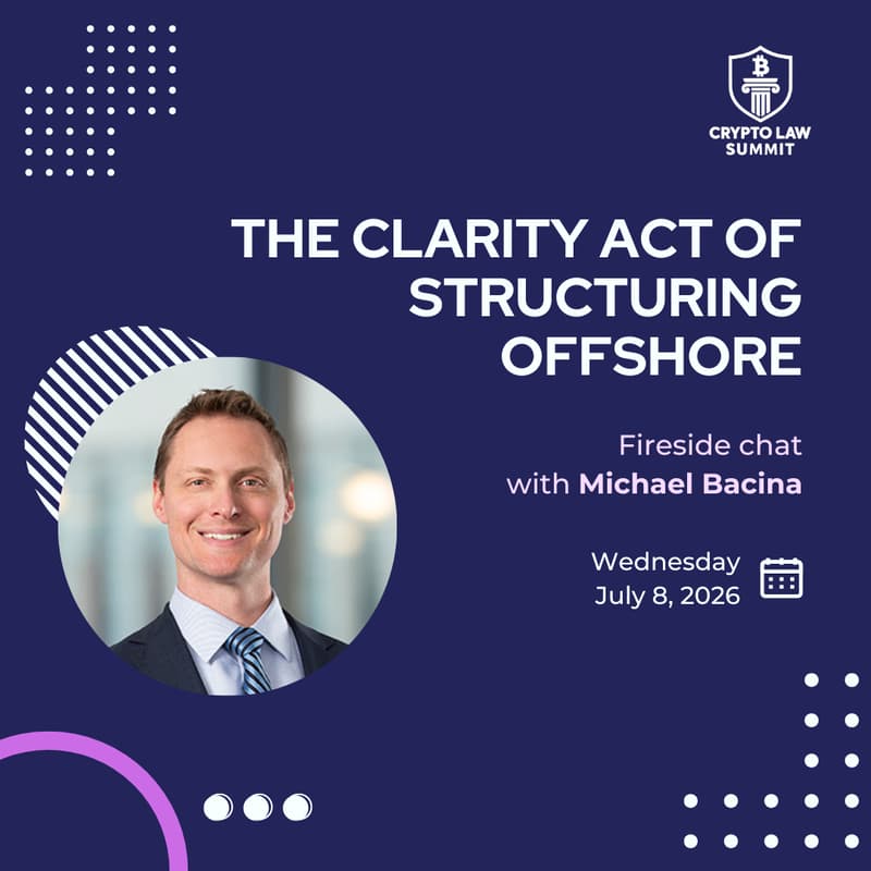 Cover Image for The Clarity Act of Structuring Offshore | Fireside Chat with Michael Bacina