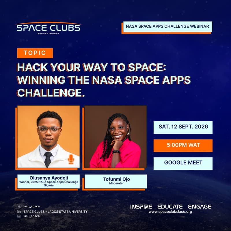 Cover Image for Hack Your Way To Space : Winning The NASA Space Apps Challenge.